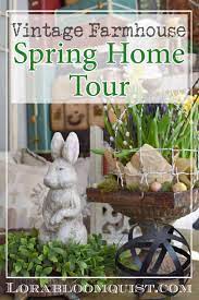 A Spring Home Tour With Vintage Garden