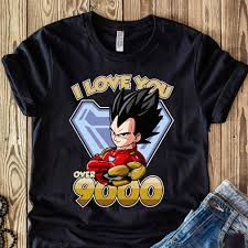 Part bluffing game, part deduction, dragon ball z: Dragon Ball Vegeta I Love You Over 9000 Shirt Hoodie Sweater And Long Sleeve