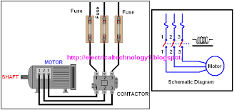 As you can see, there is now an added dedicated neutral. A Simple Circuit Diagram Of Contactor With Three Phase Motor