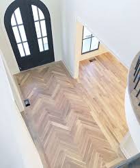 Laminate Clad In A Chevron Pattern And