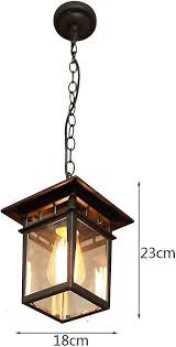 Outdoor Pendant Light Lantern