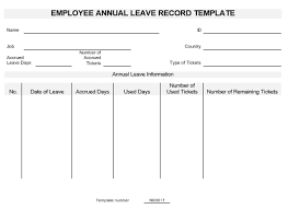 If the employee has already obtained verbal permission for the annual leave, use this letter to record the details of what has been agreed, and what the employee plans to do. Products Page 2 Namozaj