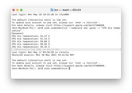 how to save terminal commands on a mac