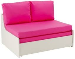 stompa pink double sofa bed cfs
