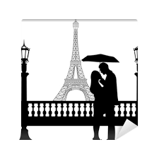 So streckt ein baum seine äste in den raum aus, ein hai ist dabei, einen auf dem sofa. Fototapete Romantische Paare Die Vor Eiffelturm In Paris Unter Dem Regenschirm Pixers Wir Leben Um Zu Verandern