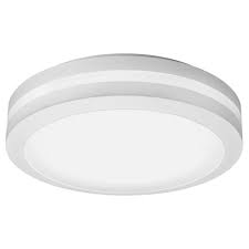 Lithonia Lighting White Outdoor Integrated Led Decorative Flush Mount Olcfm 15 Wh M4 The Home Depot