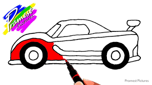 Gambar modifikasi accord maestro 2000cc trend. Mobil Balap Cara Menggambar Dan Mewarnai Gambar Untuk Anak Youtube