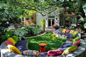 beautiful patio at the cottage with his