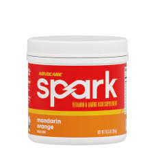 spark canister mandarin orange advocare