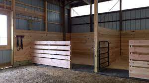 diy horse stalls