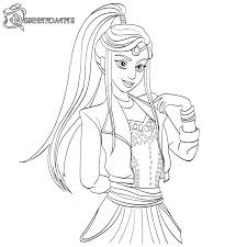 If you are looking for disney lol descendants you've come to the right place. Free Collection Of Descendants Coloring Pages Coloring Pages Library