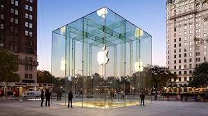 This video contains the picture of apple's townsquare store. History Of The Fifth Avenue Apple Store Voicetube Learn English Through Videos