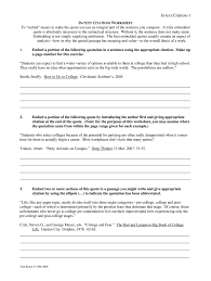 Circle the letter of the bibliographic citation that is written in correct mla style. Apa Citation Practice Worksheet With Answers Fill Online Printable Fillable Blank Pdffiller