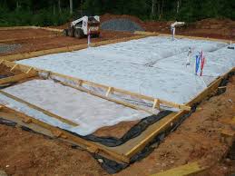 vapor barrier under concrete slab