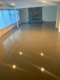 concrete floor leveling moisture