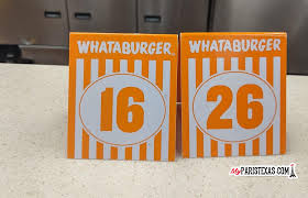 at whataburger take a number means