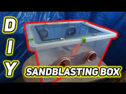 diy a sandblasting box cabinet you