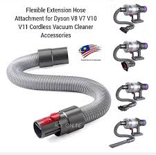 flexible extension hose attachment for