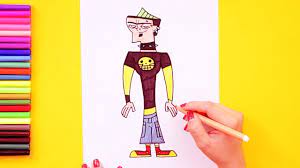 How to draw Duncan (Total Drama Character) - YouTube