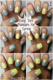 easy gel nail art for a diy manicure