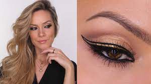 gold makeup tutorial shonagh scott