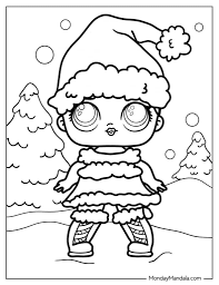 80 lol surprise coloring pages free