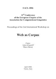 Pdf Web Corpus Mining By Instance Of Wikipedia