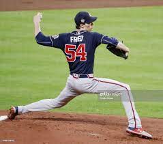 Max Fried of the Atlanta Braves pitches ...