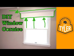 Simple Diy Window Cornice