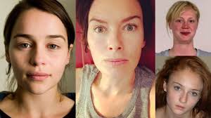 game of thrones without makeup you