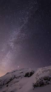 ios 8 apple mountain night sky