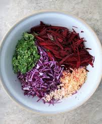 beet and red cabbage sauer