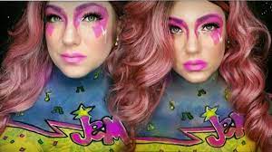 jem and the holograms makeup you