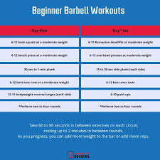 beginner barbell workout garage gym