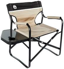Coleman Portable Deck Chair With Side