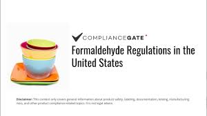 formaldehyde regulations in the united