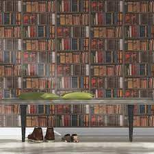 library books wallpaper by rasch