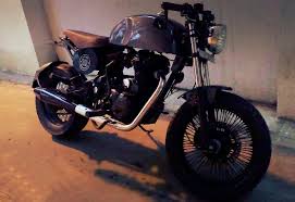 royal enfield thunderbird cafe racer by
