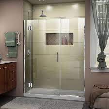 Frameless Hinged Shower Door