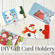 How to identify what set a card is from. Diy Gift Card Holders Made From Repurposed Christmas Cards