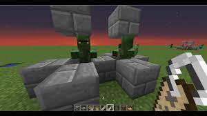 Minecraft - Tuto - Transformer des Zombies Villageois - YouTube