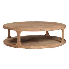 Berwyn Round Coffee Table Size 4x2