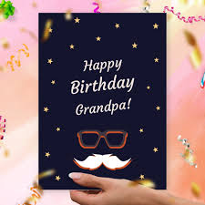 happy birthday grandpa birthday card
