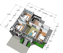 Banyak orang tertarik untuk membangun atau membeli rumah dengan ukuran 6x9. 9 Tren Denah Rumah 3 Kamar 2021 Minimalis Engga Sumpek