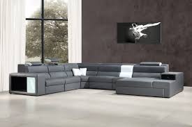 divani casa polaris leather sectional