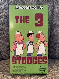 the three stooges animated cartoon vhs