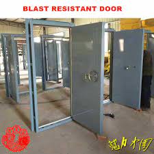 Blast Resistant Door Frame Assemblies