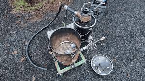 how to build a cross flow wood gasifier