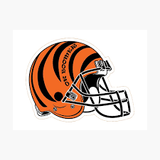 Cincinnati bengals hover team helmet. Ok Boomer Cincinnati Bengals Helmet Poster By Bigberzerk Redbubble