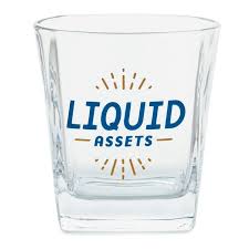 Liquid Assets Lowball Glass 15 Oz